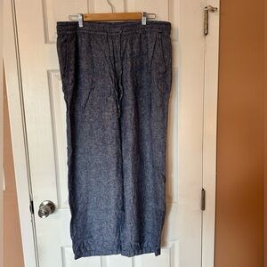 Old Navy Denim Flowy Pants